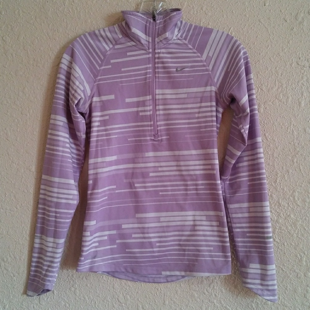 Purple Nike running shirt